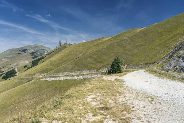 Mountain Landscape Monte Cucco Marche Umbria Italy Summer — Stock Photo, Image