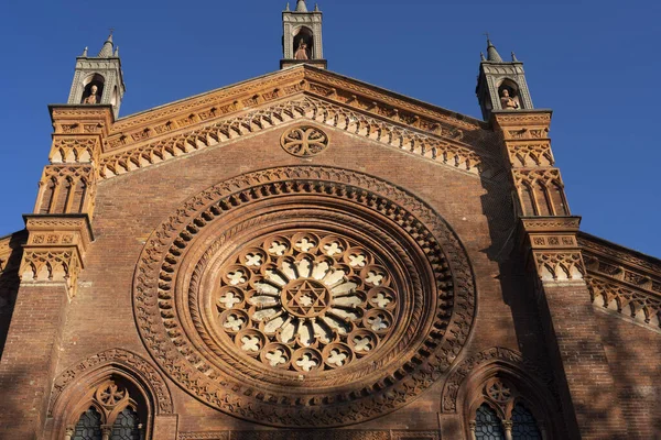 Milano Lombardia Italia Facciata Della Storica Chiesa San Marco — Foto Stock