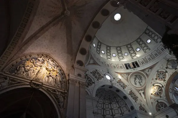 Milan Lombardy Italy Interior Historic Church Santa Maria Delle Grazie — Stock Photo, Image