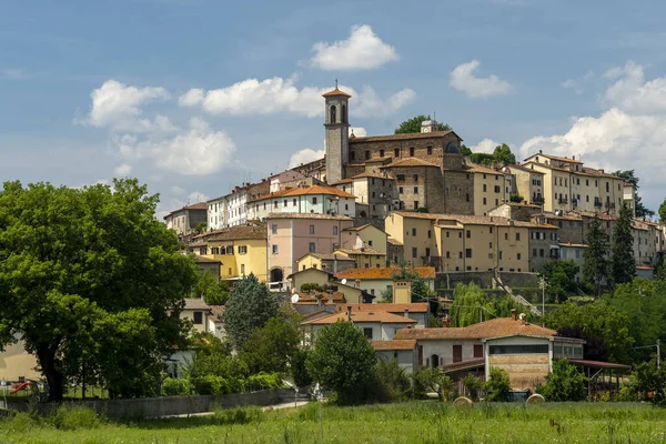Sommerlandschaft Bei Monterchi Arezzo Toskana Italien — Stockfoto