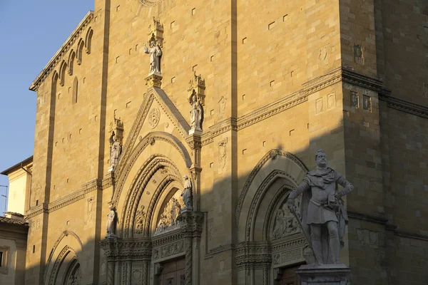 Edifícios Históricos Arezzo Toscana Itália Duomo — Fotografia de Stock