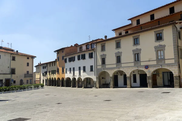 Reggello Florencja Toskania Włochy Główny Plac Miasta — Zdjęcie stockowe