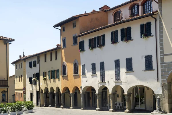 Reggello Florens Toscana Italien Stadens Största Torg — Stockfoto