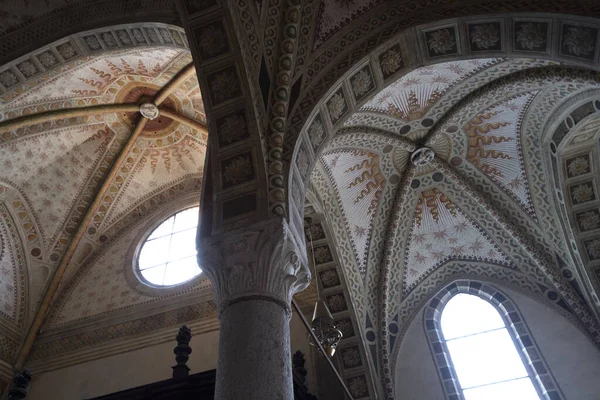Milan Lombardy Italy Interior Historic Church Santa Maria Delle Grazie — Stock Photo, Image