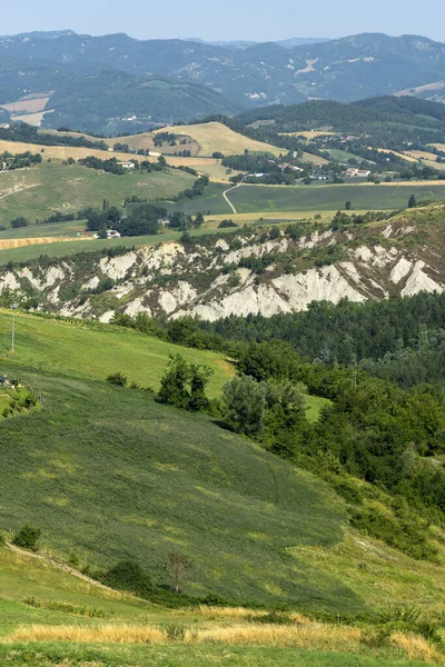 Paisaje Verano Cerca Bagno Romagna Forli Cesena Italia — Foto de Stock