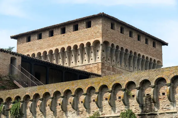 Forli Emilia Romagna Talya Daki Ortaçağ Şatosunun Dışı — Stok fotoğraf