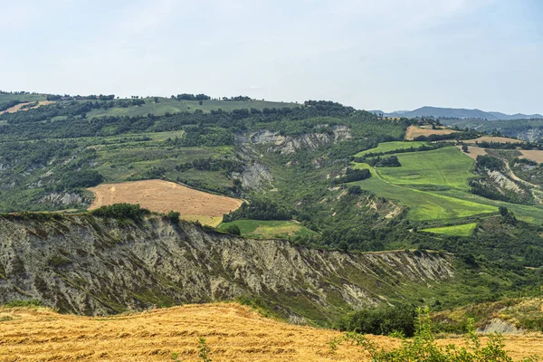 意大利埃米莉亚罗马纳Forli Cesena Meldola附近的夏季风景 — 图库照片