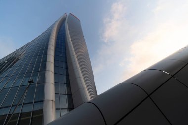 Milan, Lombardy, İtalya: Citylife 'ın modern Hadid Kulesi