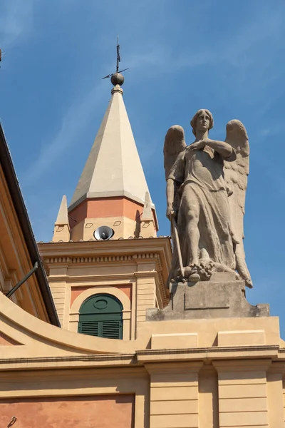 Buiten Van Historische Kerk Castelfranco Emilia Bologna Emilia Romagna Italië — Stockfoto