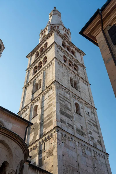 Catedral Módena Emilia Romaña Italia Monumento Medieval Patrimonio Humanidad Por —  Fotos de Stock