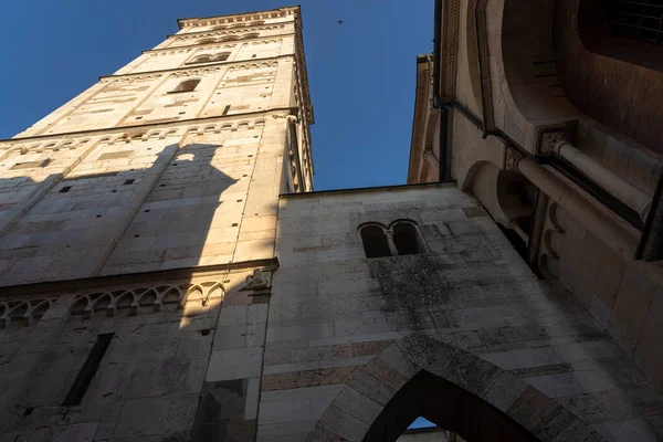 Duomo Modena Собор Emilia Romagna Italy Середньовічний Пам Ятник Єкт — стокове фото