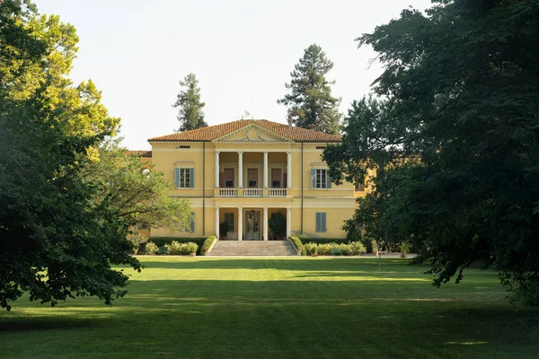 Exterior Vila Histórica Molino Dei Notari Província Parma Emília Romanha — Fotografia de Stock