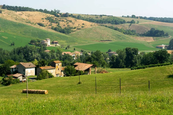 Paysage Rural Près Medesano Dans Province Parme Emilie Romagne Italie — Photo