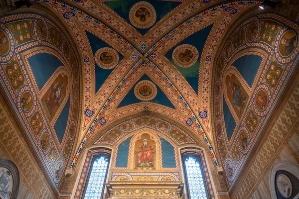 Interior Medieval Cathedral Duomo Parma Emilia Romagna Italy — Stock Photo, Image