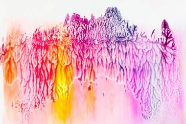 Beyaz parlak renkli oje doku