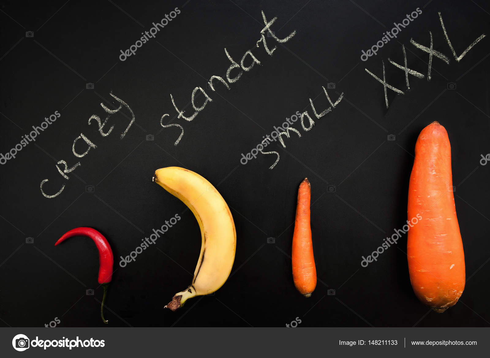 Penis Size Comparison Chart Penis Size Comparison Chart