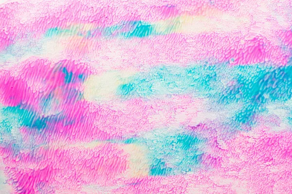 ピンクとブルーのマニキュア空き領域の細胞診 — ストック写真