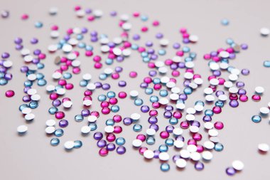 Yapay elmas moda arka plan. Dekor dikiş