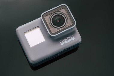 GoPro Hero 5 dijital eylem fotoğraf makinesi Üstten Görünüm