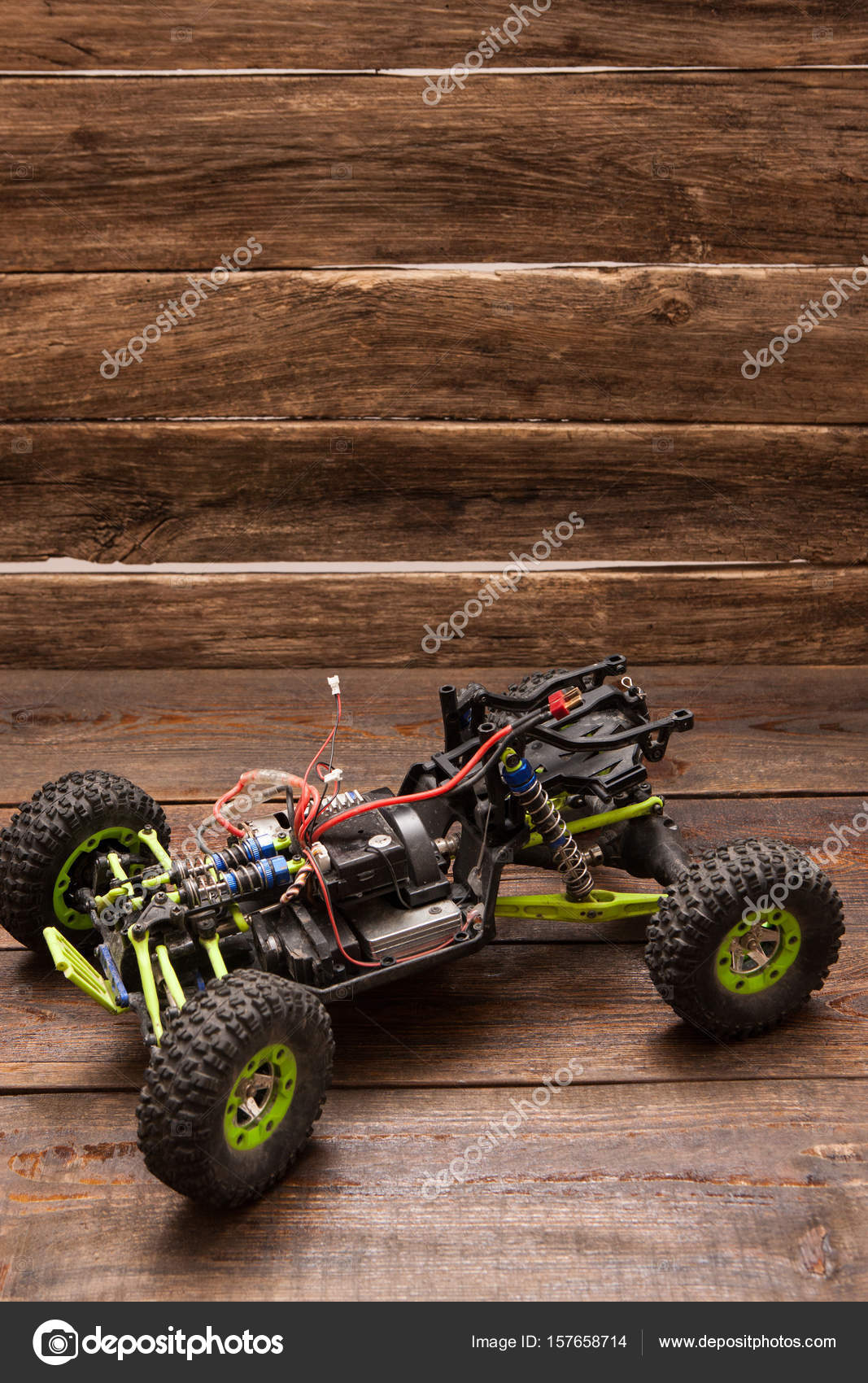 wooden rc car