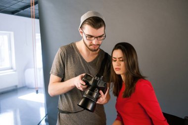 Model fotoğraf makinesinde hoşuma gitmedi