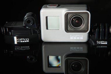 GoPro Hero 5 eylem kamera yansıması ile