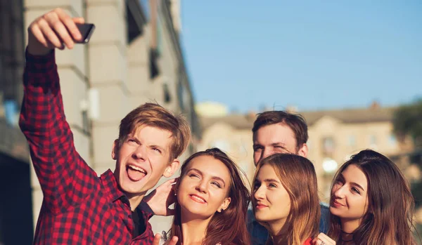 Selfie amistad recuerdos ocio citas concepto — Foto de Stock