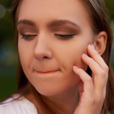 Kadın gizli rüyalar.