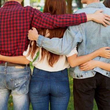 Sonsuza kadar en iyi arkadaş. Mutluluk, eğlence kavramı