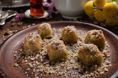 Gıda baklava Türk pasta kavramı