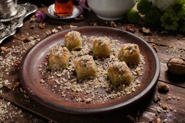 Gıda baklava Türk pasta kavramı
