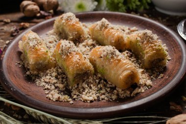 Gıda baklava Türk pasta kavramı