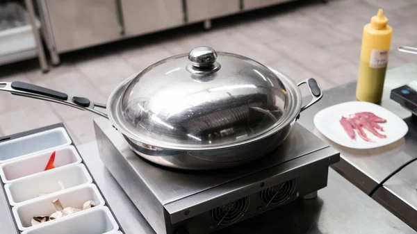 frying pan kitchen utensil professional restaurant