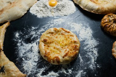 Imeretian khachapuri Ulusal Gürcü ekmek
