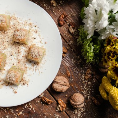 Gıda baklava Türk pasta kavramı
