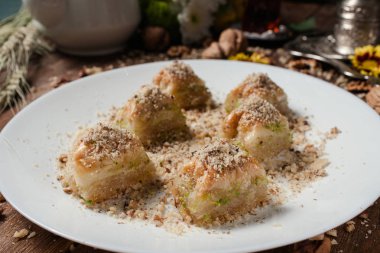 Gıda baklava Türk pasta kavramı