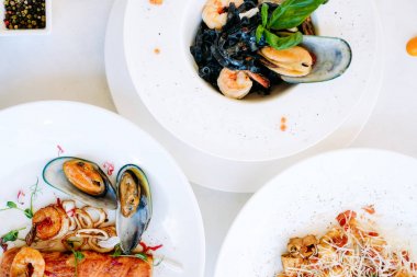 egzotik Asya konfeksiyon deniz ürünleri ürün çeşitliliği