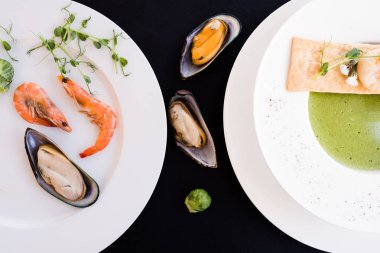 egzotik Asya konfeksiyon deniz ürünleri ürün çeşitliliği