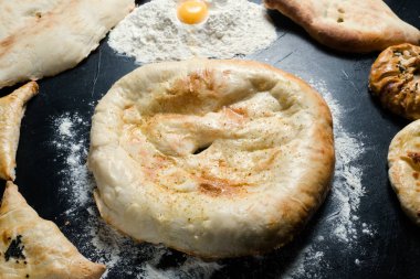 Imeretian khachapuri Ulusal Gürcü ekmek