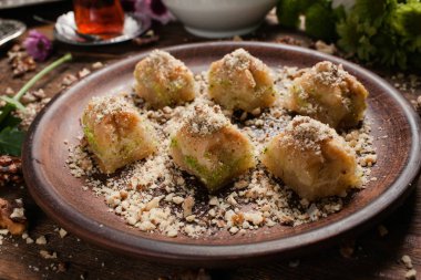 Gıda baklava Türk pasta kavramı