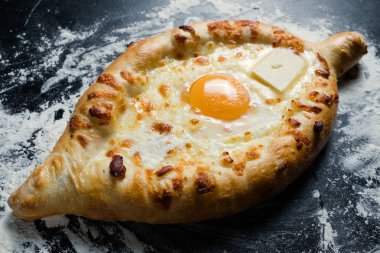 ekmek khachapuri Acara Gürcü mutfağı