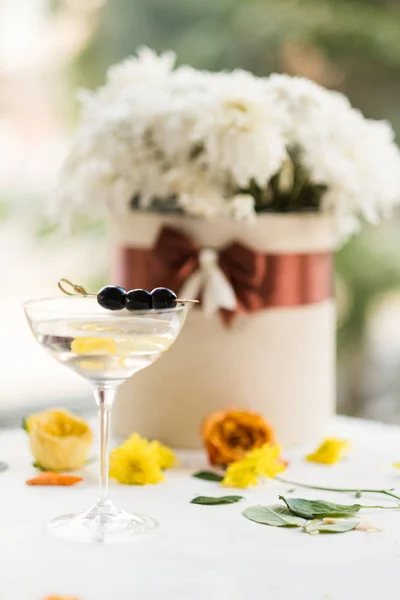 Martini elit alkoholhaltig dryck — Stockfoto