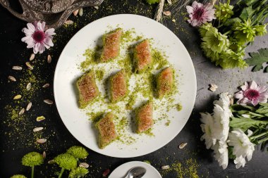 Gıda baklava Türk pasta kavramı