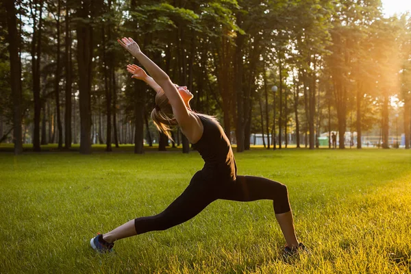 yoga open air inner harmony sport background