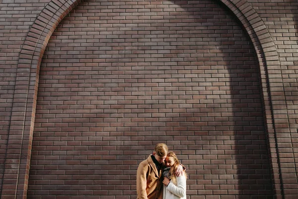 Par kram love vård tillgivenhet romantiska känslor — Stockfoto