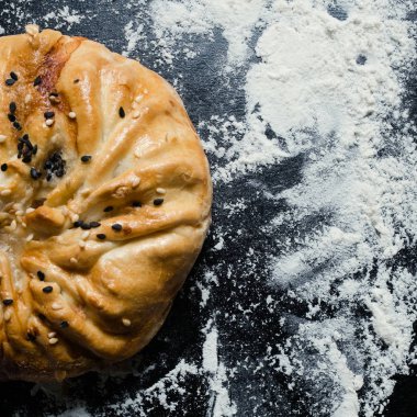yaratıcı pişmiş Hıngel Gürcü yemek seyahat gıda