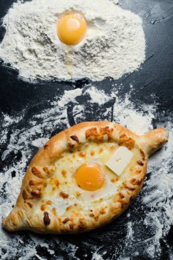 ekmek khachapuri Acara Gürcü mutfağı