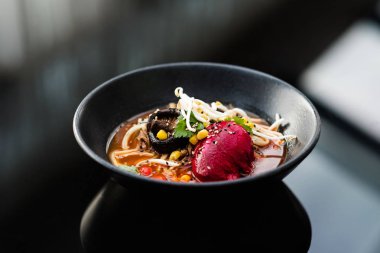 Ramen geleneksel Lokanta Yemek Japon mutfağı
