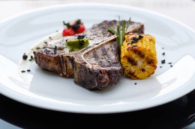 t kemik biftek ızgara Meksika et sulu domuz pirzolası