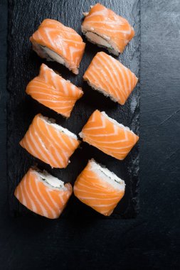 Philadelphia suşi rulo gıda Japon mutfağı